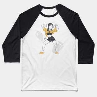 Dancing girl Baseball T-Shirt